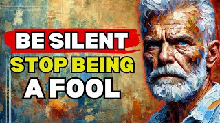 Silence is the height of contempt 10 Traits of People Who Speak Less  modern stoicism [upl. by Heinrick]