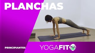 🧘Yoga para principiantes🧘 POSTURA 16 PLANCHAS  YOGA FIT [upl. by Arst414]