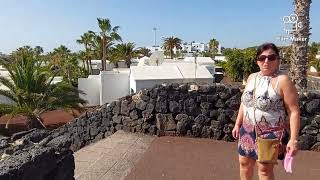 Lanzarote Morromar apartments location walk [upl. by Ynney]