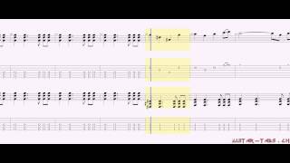 Avenged Sevenfold Tabs  Strength Of The World distortion [upl. by Eytteb]