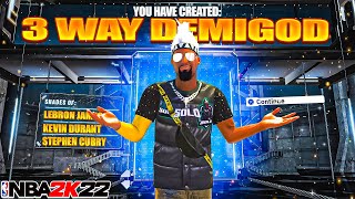 GAME BREAKING BEST GUARD BUILD is a DEMIGOD in NBA 2K22 INSANE DO IT ALL BUILD Best Build 2K22 [upl. by Hayila]