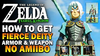 How To Get The Fierce Deity Armor amp Sword WITHOUT AMIIBO Zelda Tears Of The Kingdom  TOTK Armor [upl. by Claiborne]