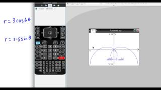 TI NSpire  Polar Graphs [upl. by Walke]