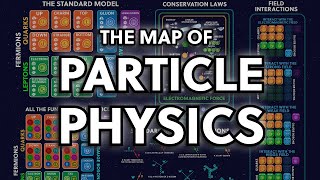 The Map of Particle Physics  The Standard Model Explained [upl. by Franck]