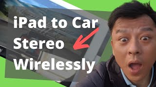 iPad To Car Stereo  How to Connect iPad to Your Car Radio  No Wire [upl. by Turner]