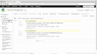 Alfresco Records Management Complete a record [upl. by Yrot]