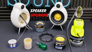 Scandyna micropod se Upgrade TO Aiyima 4ohm 25W Glass Fiber Midrange Bass Speaker [upl. by Karlen]