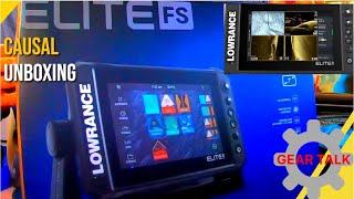 Casual Unboxing Lowrance Elite FS7 with Active Imaging 3in1 Transducer [upl. by Alyal903]