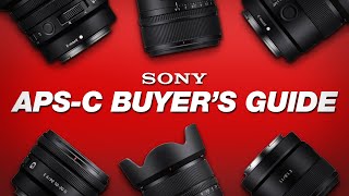 Best Sony Lenses For YouTube APSC Edition ZVE10 FX30 a6400 a6000 [upl. by Yeldah]