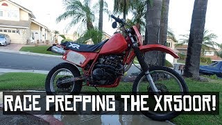 Honda XR500r Race Prep Part 1 [upl. by Yevol]