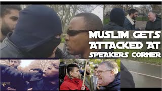 🆘FIGHT ERUPTS  SPEAKERS CORNER 12🆘 THUG GETS ARRESTED [upl. by Eyeleen]