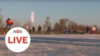 Live Schaatsen op natuurijs [upl. by Reiniar918]