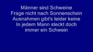 Ärzte Männer sind Schweine with lyrics [upl. by Artied]