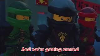 Lego Ninjago Season 7  The temporal whip  Lyrics Music [upl. by Ahsenroc]