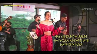 Ye Duniya Badi Bc Hai Trending Song  Rashmeet Kaur  KAURA [upl. by Salisbarry]