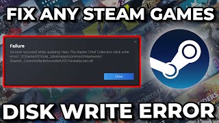 How To Fix Steam Disk Write Error Latest Fix [upl. by Eednar355]