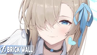 Nightcore  BRICK WALL AViVA  Lyrics [upl. by Cogan]