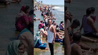 Digha sea beach water waves 🌊⛱️  beautiful weather 🌞🌤️🌈  shortvideo dighaseabeach viralshorts [upl. by Annonyw]