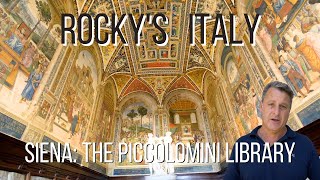 ROCKYS ITALY Siena  The Piccolomini Library [upl. by Ydorb181]