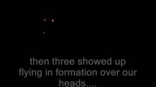 2012  UFOlightships footage taken Mitcham UK on 5th August 2009 [upl. by Eneroc]