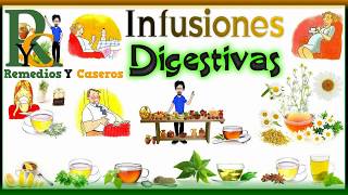 Infusiones Digestivas Remedios para la Digestion Remedios para el dolor de estomago [upl. by Eniowtna]