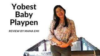 Yobest Baby Playpen Extra Large Play Yard Indoor amp Outdoor Kids Activity Center Review [upl. by Ahseniuq972]