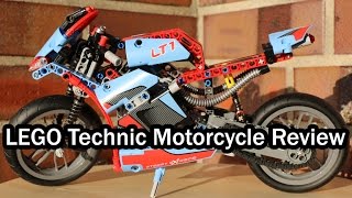 LEGO Technic Street Motorcycle Review Set 42036 [upl. by Tnahs451]