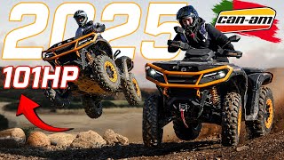 CanAm Outlander 1000R 2025 101HP  2025 LineUp  CE LUAM [upl. by Lemahs]