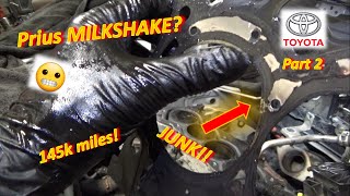 Pt 2 Prius MILKSHAKE Head Gasket FAIL Hidden COST of Hybrids [upl. by Zurek941]