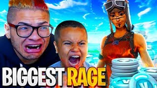 WORLDS BEST 10 YR OLD FORTNITE PLAYER RAGES HARDER THAN EVER FORTNITE BATTLE ROYALE FUNNY MOMENTS [upl. by Amekahs865]