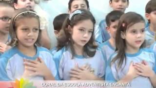 Coral da Escola Adventista canta músicas de Páscoa na TV [upl. by Boylston]