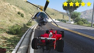 JAFFRONTE LA POLICE EN F1 SUR GTA 5 [upl. by Sherer]