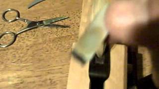 How to Rehair a Violin Bow Part 7 [upl. by Alekehs]