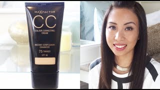 NEW Maxfactor CC Cream Review and demo [upl. by Siusan]