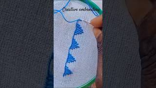 Creative lass embroidery design  best border  design 45 [upl. by Ivon612]