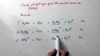 CHIMIE  l ACIDE PHOSPHORIQUE un triacide [upl. by Robert144]