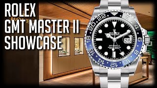 Rolex GMT Master II 126710 BLNR  Oyster Bracelet  Watch Showcase [upl. by Schafer]