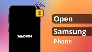 How to Open Samsung Phone  Galxy Tab  Unlock Without Data Loss [upl. by Trahurn780]