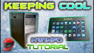 HWiNFO Stream Deck Setup  LiveMonitor your Computer Hardware using this Setup HP Z840 [upl. by Kcinomod896]