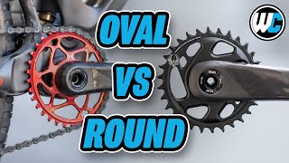 Oval Chainrings vs Round Chainrings  Pros Cons and Everything Else [upl. by Amaleta]