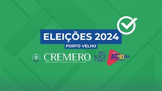 Eleições 2024 • Debate com os candidatos à Prefeitura de Porto Velho [upl. by Noiramed]