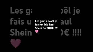 shein 2024 Noël 200€ de Shein 🩷 [upl. by Allis]