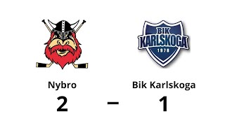 Nybro Viking  Karlskoga IK 21  Allsvenskan Hockey Höjdpunkter [upl. by Sibeal905]