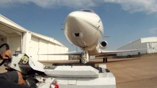 Towing a Gulfstream 550 [upl. by Tobi]