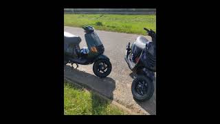 Piaggio Skipper 172 💚🥷🏽 gilerarunner gilerarunner180 gilera 180cc bikelife bikerrunner [upl. by Ailime]