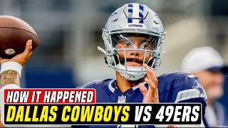 Dallas Cowboys vs 49ers Highlights  Sam Francisco Holds off Dallas for big win [upl. by Klug]