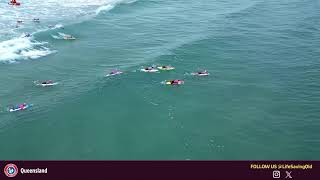 Day 2  2024 Queensland Youth Surf Life Saving Championships [upl. by Rugen]