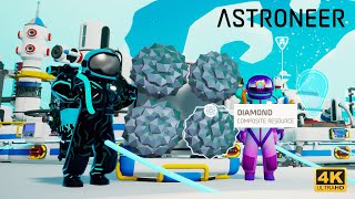 Astroneer  Crafting Diamond From Soil Guide [upl. by Siednarb685]