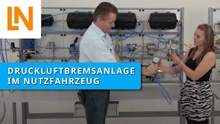 Druckluftbremsanlage im Nutzfahrzeug So funktioniert’s [upl. by Ogden]