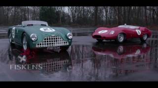 1952 Aston Martin DB3 amp 1959 Lister Costin Chevrolet  FISKENS [upl. by Ebarta]